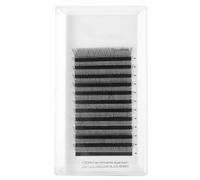 Brrnoo Faux Cils en Forme de Y Courbe C 0,07 Mm, 12 Rangées 8 à 12 Mm, Double Densification Douce en Fibre Chimique pour Greffe (Chanson C 9mm)