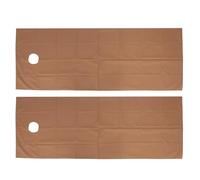 Brrnoo Feuilles de Table de Massage, avec Conception de l'huile Polyester Disposables Draps de Lit pour Salon de beauté, Massage, Centre de Spa (Couleur café foncé)