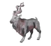 Brrnoo Figurine de Chèvre 20x21cm, Sculpture Animale Educative et Décorative, Ornement Éducatif en Forme de Capra, Jouet Éducatif Vivant