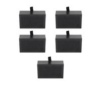 BRRNOO Filtre à Charbon Actif, Filtre à Air à Charbon Actif pour Imprimante 3D, Filtration de COV, élimination des Odeurs 5 Pièces Adaptés pour P1P P1S X1 P1