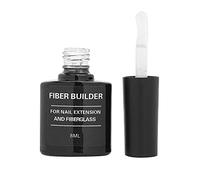 Brrnoo Gel de Fibre de Verre pour Extension D'ongles, Allongeant Rapidement, 8 Ml, pour Manucure Professionnelle (30 morceaux de fibre étendue + colle à)