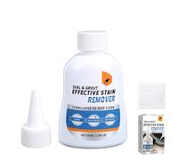 Brrnoo Gel D'élimination de la Crasse Gel de Nettoyage Polyvalent avec Action de Séchage Rapide pour les Taches Noires, les Crasses Tenaces, Scellant les Espaces, les Surfaces Décolorées (100g)