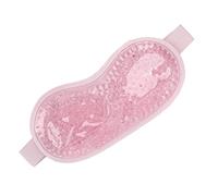 BRRNOO Gel Rafraîchissant pour les Yeux, Compresse Chaude et Froide Réutilisable pour le Sommeil des Yeux, Matériel de Voyage (Rose)