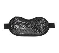 BRRNOO Gel Rafraîchissant pour les Yeux, Compresse Chaude et Froide Réutilisable pour le Sommeil des Yeux, Matériel de Voyage (BLACK)