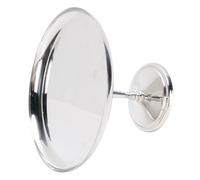 Brrnoo Gobelet à Crème Glacée en Acier Inoxydable 304, Bol à Dessert sur Pieds 14.6oz avec Finition Miroir élégante pour les Desserts de Fête de Cuisine à Domicile