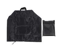 Brrnoo Housse de Chariot à Pop-corn Imperméable 420D Housse de Machine à Pop-corn Robuste avec Cordon de Serrage Réglable et 2 Boucles -vent pour Chariot de Machine à (21 * 18*Akhinsh)