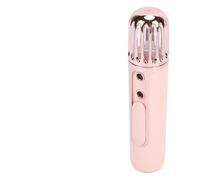Brrnoo Humidificateur de Visage par Brumisateur, Double Embout, Réservoir Visible de 20 Ml, Rechargeable par USB-C, Portable, pour Fixer le Maquillage et Hydrater le Visage. (PINK)