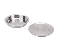 Brrnoo Kit de Brosses à Dosettes de café Rechargeables en Acier Inoxydable pour HD7801 HD6592, Capsule Réutilisable avec Filtre à Mailles Fines, Couvercle à Remplissage Facile et Outil