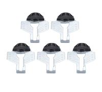 Brrnoo Kit de Fixation D'affûtage de Tronçonneuse, Guide d'angle, Limes de Meule avec 5 Clés, 15 Bavures pour Affûteur de Tondeuse à Chaîne