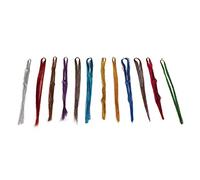 BRRNOO Kit de Guirlandes, Extensions Colorées Extensions de Guirlandes avec Crochet 12 Couleurs pour Fêtes, Défilés de Mode, Bal de Fin d'année, Cosplay ou Usage Individuel