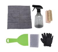 Brrnoo Kit de Nettoyage de Pierre Tombale, Outils de Nettoyage de Pierre Tombale, Kit de de, Nettoyant pour avec Grattoir, Brosse, Flacon