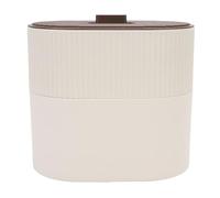 Brrnoo Lave-Tasse électrique, Mini Nettoyeur de Tasse Automatique avec une Seule Pression, pour la Cuisine, les Services à thé, le Bar, Utilisation en Extérieur (Marron café)