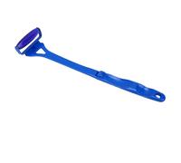 Brrnoo Le Rouleau de Refroidissement pour Applicateur de Lotion à Long Manche Pliable Améliore L'absorption du Sérum Applicateur de Lotion pour Le Dos Froid pour Le Visage, les Jambes (BLUE)