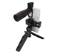 BRRNOO Lentille de Caméra de Téléphone 36x, Téléobjectif Mobile de Téléphones Portables à Téléphone Portable Zoom avec Pince, pour Les Téléphones Mobiles Multi-caméras, pour Une Vidéo