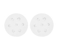 Brrnoo Lot de 2 Moules en Silicone pour Framboises, 7 Cavités, de qualité Alimentaire, pour Fondant au Chocolat, Artisanat en Résine avec Démoulage Flexible pour la Décoration de