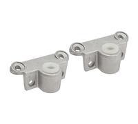 Brrnoo Lot de 2 Rame de Rame en Fonte d'aluminium pour Bateau, avec Tige de 14 Mm, Montage sur Le Dessus, pour Yachts, Navires et Embarcations