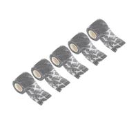 BRRNOO Lot de 200 Housses Bleues pour Stylo de Tatouage avec Bandes Antidérapantes, Bandages élastiques Antidérapants, Protection contre la saleté, la Poussière et L'eau pour Stylo de (Éclair gris)