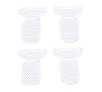 Brrnoo Lot de 4 Poignées de pour Chaussures Amples, Doublures de Coussin en Gel Antidérapant, Coussinets de Protection de avec Adhésif Antidérapant pour Bottes de Baskets à Talons Hauts (Transparente)