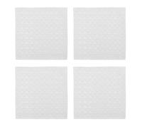 BRRNOO Lot de 400 étiquettes Tactiles en Silicone Braille avec Points en Relief pour Malvoyants, Autocollants Adhésifs pour Personnes Aveugles, Basse Vision, Autocollants à Points (WHITE)