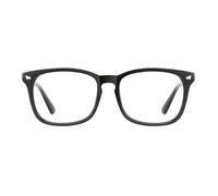 Brrnoo Lunettes de Jeu pour Ordinateur, Réduisant la Fatigue Visuelle, avec Monture Noire Givrée, pour le Travail de Bureau, Longue Durée D'écran