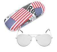 Brrnoo Lunettes Polarisées à Changement de Couleur, Lentilles Intelligentes à Teinte Rapide pour la Conduite, Branches Antidérapantes, Plaquettes Nasales en