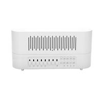 BRRNOO Machine à Bruit Blanc Diffuseur D'aromathérapie Diffuseur D'arômes D'huiles Essentielles Haut-parleur sans Fil 260ML Veilleuse à Flamme 10 Sons Minuterie pour la
