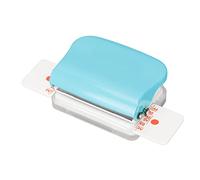 Brrnoo Machine à Relier Manuelle pour la Maison et le Bureau, Livre à 6 Trous et Outil de Poinçonnage Précis (bleu clair)