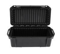 Brrnoo Mallette de Rangement étanche, Résistante aux Chocs, à la Pression, étanche, Petite et Grande, pour Activités Professionnelles de Plein Air, Noir (Boîte de Type C : 200 * 98 * 82mm)