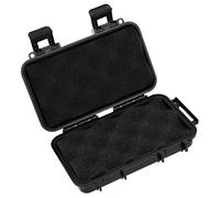 Brrnoo Mallette de Rangement étanche, Résistante aux Chocs, à la Pression, étanche, Petite et Grande, pour Activités Professionnelles de Plein Air, Noir (extérieures du modèle A :)