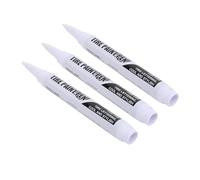 Brrnoo Marqueur de Peinture pour Pneus Blanc, Longue Durée, Lettrage, Contour Précis pour Pneus de Voiture