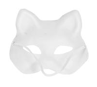 Brrnoo Masque de Dessin Vierge pour Halloween, Accessoire de Costume, Paquet de Masques Non Peints pour Adultes (combien ça coûte)