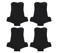 Brrnoo Masque Dorsal Noir 10 Feuilles - Patchs de Spa Corporels Non Tissés pour la Maison et les Salons de beauté, Soins de la Peau et Relaxation