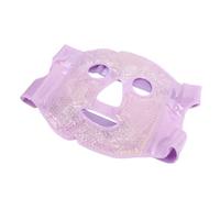 BRRNOO Masque Gel Visage Complet, Compresse Visage en Billes de Gel Réutilisable avec Doublure Peluche et Sangle élastique Ajustable pour Compresses Chaudes et Froides for Tête