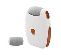 BRRNOO Meuleuse de Pieds électrique, Outil de Pédicure Professionnel pour L'élimination des Peaux Mortes et des Callosités, Rechargeable par USB, avec 2 Modes de Vitesse, pour un Usage (GOLD)