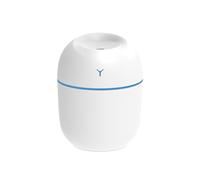 BRRNOO Mini Humidificateur de Voiture, Prise USB, Portable, Silencieux, Brume Fine, pour la Maison, le Bureau, la Chambre à Coucher (Oeuf de Pâques deuxième génération blanc USB)