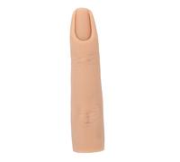 Brrnoo Modèle de Doigt Pliable en Silicone pour la Pratique du Nail Art avec Pointe D'ongle Intégrée, pour la Pratique du Tatouage, L'acupuncture, les Accessoires D'Halloween