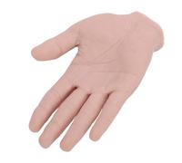 BRRNOO Modèle de Main Masculine en Silicone, Simulation Pliable, Main Artificielle pour la Pratique de la Peinture, Accessoires de Festival (droite)
