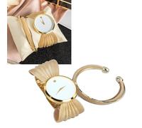 Brrnoo Montres pour Dames avec Bracelets en Maille d'acier Inoxydable Réglables, Ensembles de Montres à Mouvement à Quartz pour Chronométrage Précis pour Femmes, Bracelet de