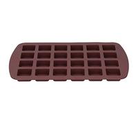 Brrnoo Moule à Barre de Chocolat, Bonbons Réutilisables 24 Grilles Moule au Chocolat pour les Glaçons, les Bonbons