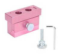 BRRNOO Moule à Rouge à Lèvres DIY, Moule en Aluminium à Double Usage avec 2 Trous pour la Fabrication de Rouges à Lèvres et la Création de Cosmétiques DIY, avec une Paroi Intérieu