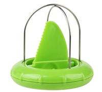 BRRNOO Outil de de Kiwi en Acier Inoxydable éplucheur Dénoyauteur Scooper en Deux Fait 4 Pièces avec Poignée Antidérapante Facile à Saisir pour la Préparation des Fruits (GREEN)
