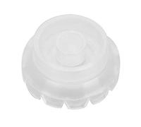 BRRNOO Outil D'extension de Cils, 10 Pièces Porte-Colle en Plastique avec Bases en Forme de V pour Faux Cils, Floraison Rapide, sans Taille, 2 Pièces de Support de Colle, Transparent