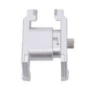 Brrnoo Outil Professionnel de Pince à Ressort de Montre pour Horlogers, Poignée de Précision Simplifie Les Réparations de Bricolage à la Maison, Conception Compacte en Acier allié (Silver)