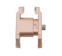 Brrnoo Outil Professionnel de Pince à Ressort de Montre pour Horlogers, Poignée de Précision Simplifie Les Réparations de Bricolage à la Maison, Conception Compacte en Acier allié (Gold)