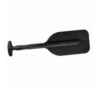 Brrnoo Pagaie Télescopique Réglable, Manche en Alliage D'Aluminium et Lame en PVC, Conception Pliable Portable pour Kayak, Canoë, Bateau Pneumatique et Navigation de Plaisance