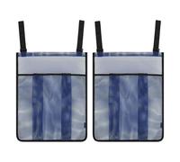 BRRNOO Paquet de 2 Rangement pour Chaussures de Trampoline avec 2 Sangles à Crochets et Boucles pour Le Rangement du Trampoline, Sac en, Accessoires Polyvalents (Universel)