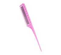 Brrnoo Peigne Démêloir Trois Longueurs de Dents, Queue Effilée pour (PINK)