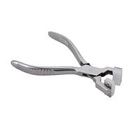 BRRNOO Pince à Bijoux, Pince à Cintrer, à Mâchoires Souples avec Poignée Confortable, Outil de Réparation de Bijoux, Formant un Ressort, à Mâchoires en Nylon pour Plier le Bracelet