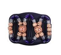 BRRNOO Pince à Cheveux en Perles de Bois Vintage, Double épingle à Cheveux pour Femmes, Accessoires pour Cheveux avec des Couleurs Rétro, Convient à les Types de Cheveux épais à Fins, (BLUE)