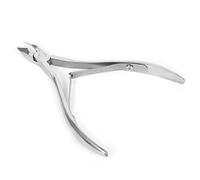 BRRNOO Pince à Cuticules à Ongles en Acier Inoxydable, Conception Ergonomique, Lame Inclinée, Pince à Enlever les Ongles, Cadeau pour les Amateurs D'Ongles, avec Pince à Enlever les